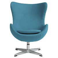 детское кресло egg chair голубое в Нижнекамске
