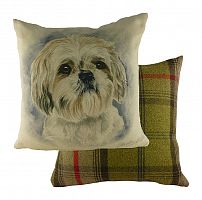 подушка с принтом waggydogs shihtzu в Нижнекамске