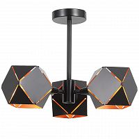 потолочная люстра st luce enigma sl258.402.03 черная в Нижнекамске