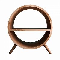 тумба ellipse круглая с полкой орех в Нижнекамске