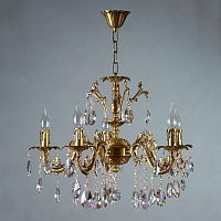 подвесная люстра ambiente granada 2118/5 ab tear drop в Нижнекамске
