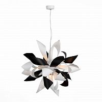 дизайнерская подвесная люстра st luce spiraglio sl453.453.06 белая в Нижнекамске