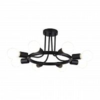 потолочная люстра arte lamp a6063pl-8bk в Нижнекамске