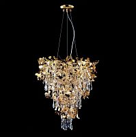 подвесная люстра crystal lux romeo sp10 gold d600 в Нижнекамске