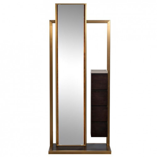 зеркало напольное с тумбой и подсветкой 75x40x180 см в Нижнекамске