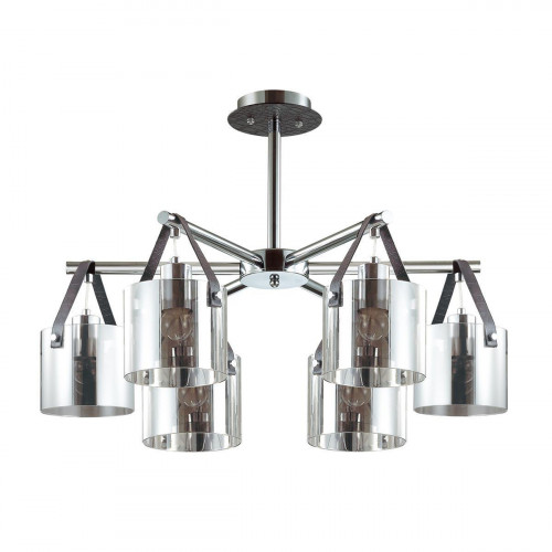 потолочная люстра lumion valarie 3716/6c дымчатая в Нижнекамске