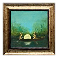 картина в раме "спящая луна" в Нижнекамске