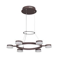 подвесная светодиодная люстра odeon light wengelina 3537/6la в Нижнекамске