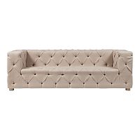 диван soho tufted прямой бежевый в Нижнекамске