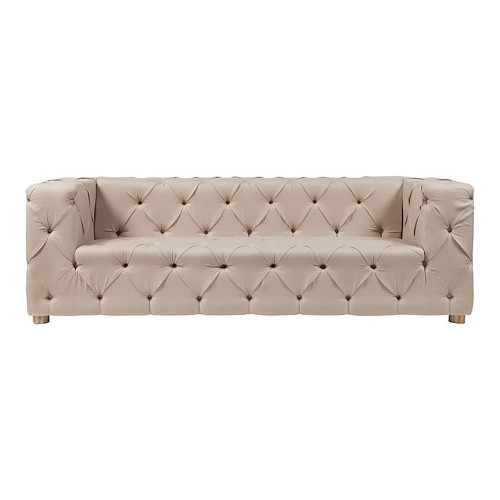 диван soho tufted прямой бежевый в Нижнекамске