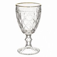 набор бокалов, из 6 шт. crona s прозрачный, золотого цвета в Нижнекамске