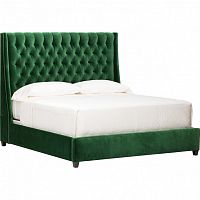 кровать двуспальная 160х200 зеленая emerald в Нижнекамске