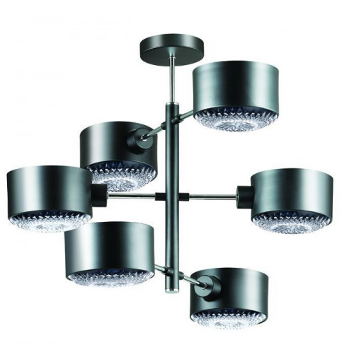 потолочная люстра lumion jared 3741/6c черная в Нижнекамске
