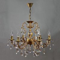 подвесная люстра ambiente alicante 8888/6 ab tear drop в Нижнекамске
