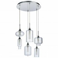 дизайнерская подвесная люстра spot light larissa 1890628 хром в Нижнекамске