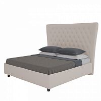 кровать quicksand 90х200 велюр серо-коричневый р в Нижнекамске
