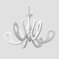 потолочная светодиодная люстра ambrella light orbital classic fk81/6 wh 292w d640 белая в Нижнекамске