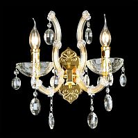 бра crystal lux hollywood ap2 gold в Нижнекамске