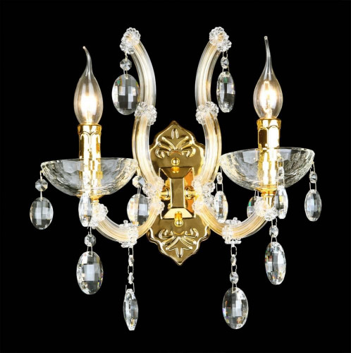 бра crystal lux hollywood ap2 gold в Нижнекамске
