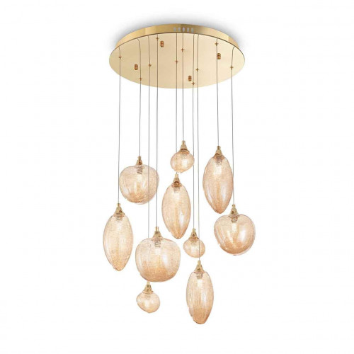 подвесная люстра ideal lux baco sp10 ottone в Нижнекамске