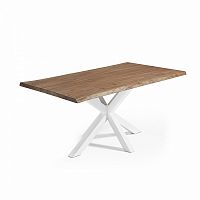 стол arya 180x100 белый, античный дуб c361m90 от la forma (ex julia grup) в Нижнекамске