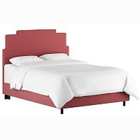 кровать двуспальная 160x200 розовая paxton bed dusty rose в Нижнекамске