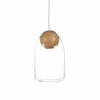 подвесной светильник wooden ball шарообразный цоколь светлый в Нижнекамске