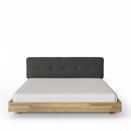 кровать двуспальная 180x200 серая ecocomb в Нижнекамске
