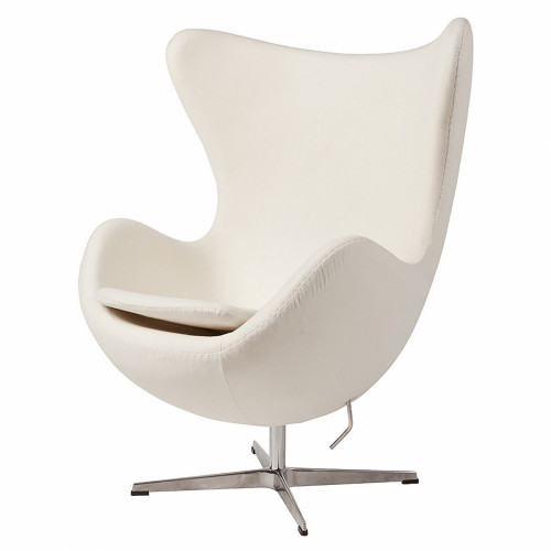кресло egg chair белое в Нижнекамске