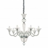 подвесная люстра ideal lux brigitta sp8 trasparente в Нижнекамске