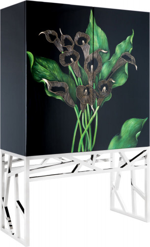 комод dresser hf14017 с рисунком растения в Нижнекамске