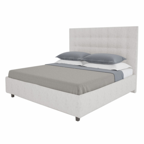 кровать двуспальная 180х200 белая royal black в Нижнекамске