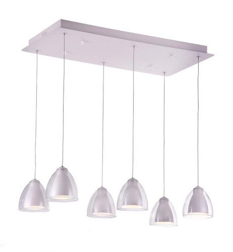 подвесная люстра idlamp mirella 394/6-ledwhite в Нижнекамске
