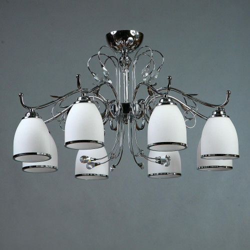 потолочная люстра brizzi tarragona ma02640c/008 chrome в Нижнекамске