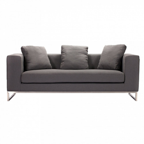 диван dadone большой прямой серый в Нижнекамске