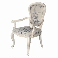 полукресло mobilier de maison бело-серый в Нижнекамске