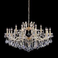 подвесная люстра crystal lux hollywood sp12+6 gold золото в Нижнекамске