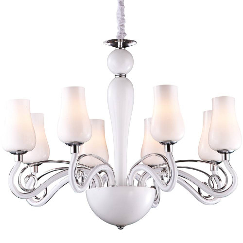 подвесная люстра arte lamp biancaneve a8110lm-8wh в Нижнекамске