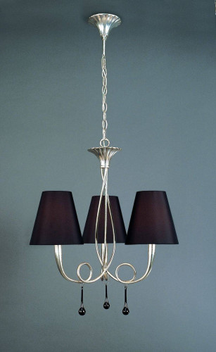 подвесная люстра mantra paola painted silver 3532 в Нижнекамске