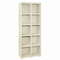шкаф пластиковый 8085511 серый в Нижнекамске