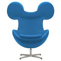 кресло egg mickey голубое в Нижнекамске