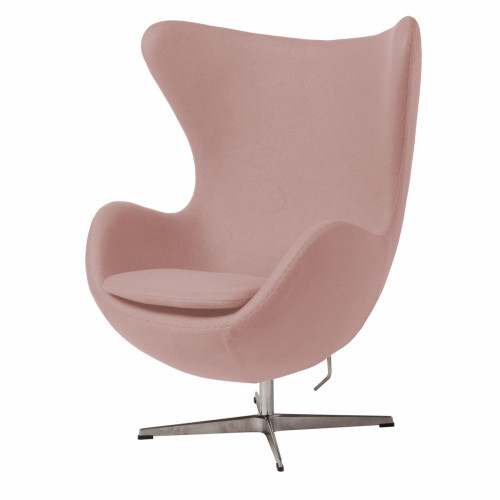 кресло egg chair светло-розовое в Нижнекамске