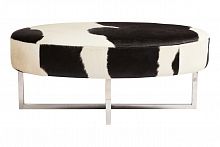 оттоманка cowhide черно-белая в Нижнекамске
