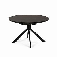 стол haydee 120(160) x120 черный от la forma (ex julia grup) в Нижнекамске