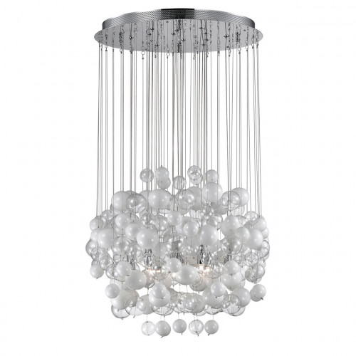 подвесная люстра ideal lux bollicine sp14 bianco в Нижнекамске