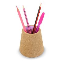 стакан для ручек пробковый розовый в Нижнекамске