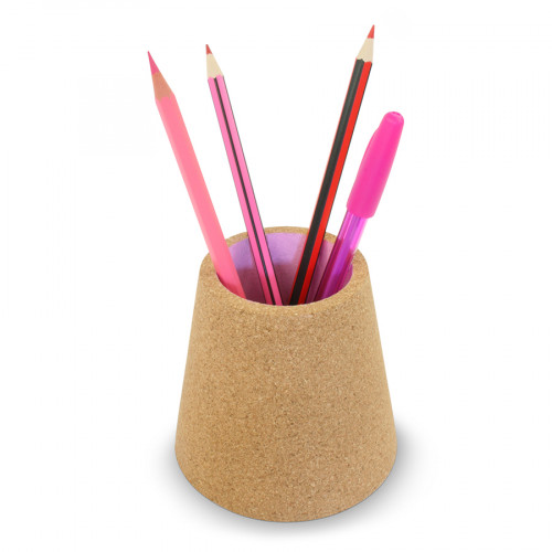 стакан для ручек пробковый розовый в Нижнекамске