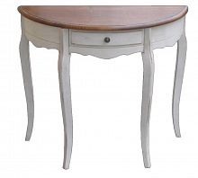 консоль mobilier de maison овальная массив березы, шпон ясеня в Нижнекамске