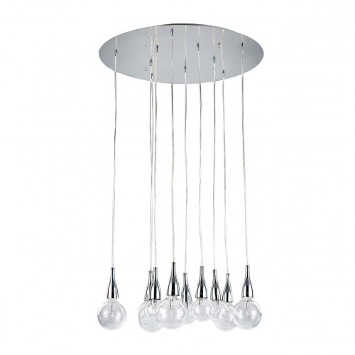 люстра дизайнерская ideal lux minimal хром в Нижнекамске