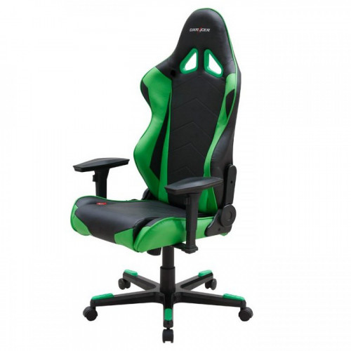 кресло геймерское dxracer racing черно-зеленое в Нижнекамске